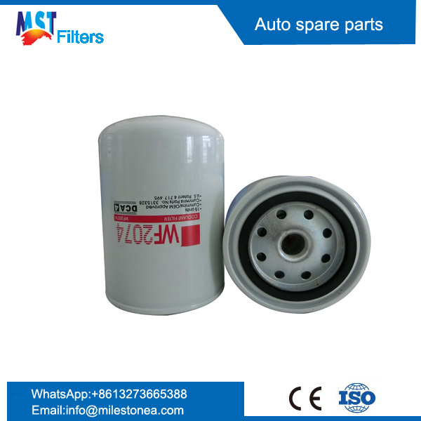Coolant filter WF2074 for FLEETGUARD