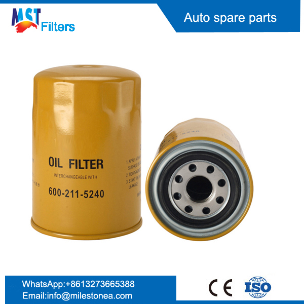Oil filter 600-211-5240 for KOMATSU