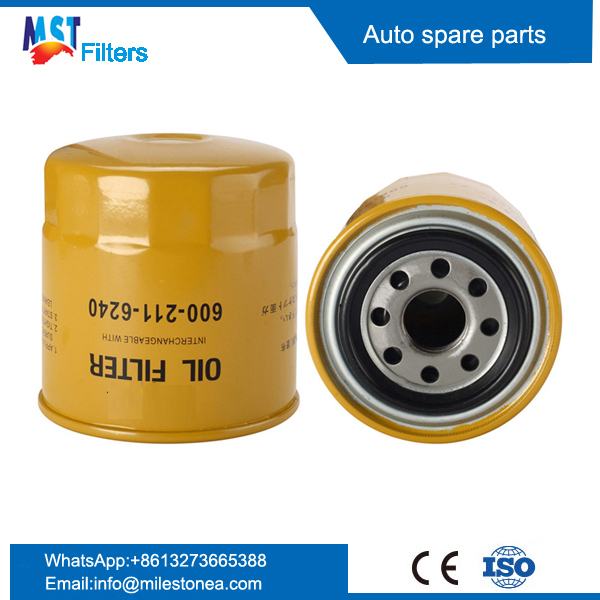 Oil filter 600-211-6240 for KOMATSU
