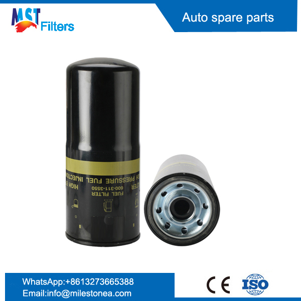 Fuel filter 600-311-3550 for KOMATSU